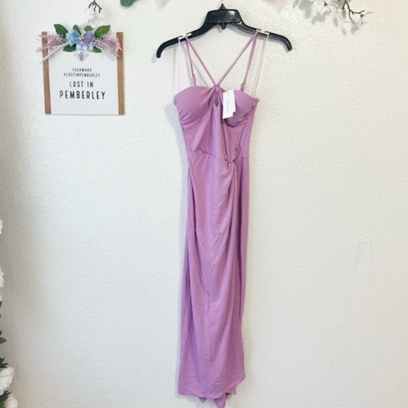 NWT Anthropologie L*space Aya Halter Rosebud - Picture 4 of 10